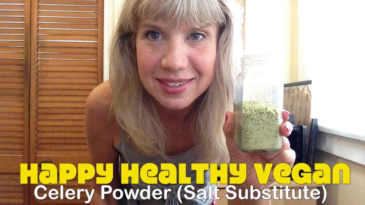 Celery Powder (Salt Substitute) Recipe Demo
