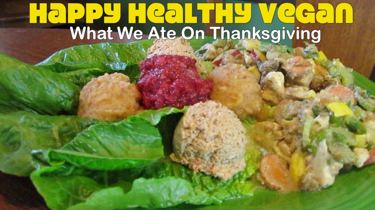 What We Ate On Thanksgiving