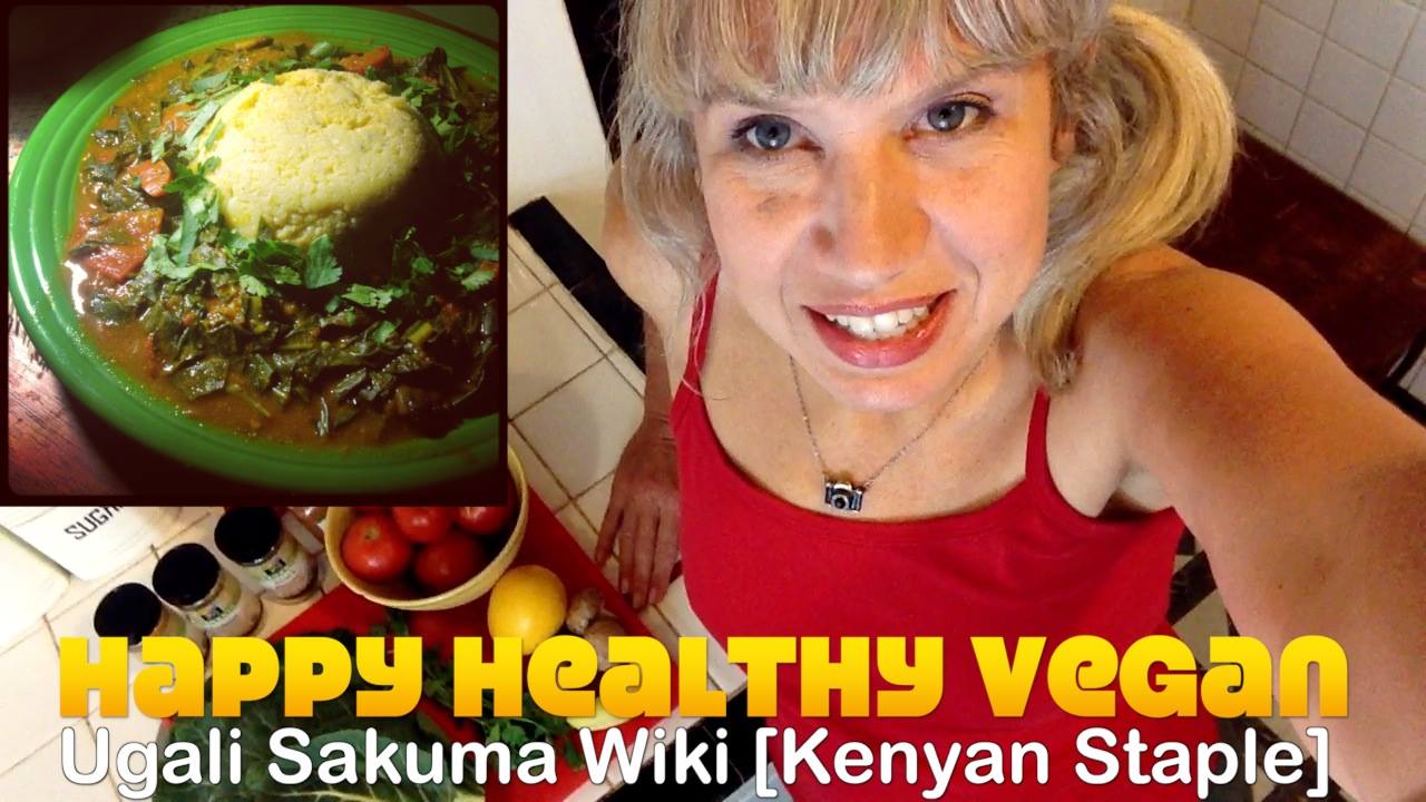 Ugali Sakuma Wiki [Oil Free Vegan REcipe]