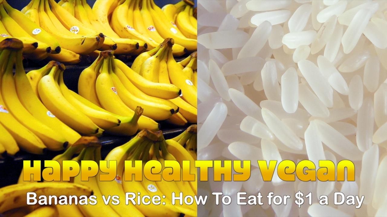 Bananas vs Rice: How To Eat 3000 Calories for $1 A Day