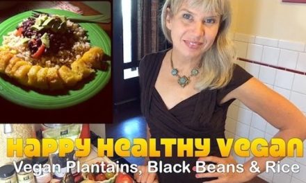 Plantains, Black Beans & RIce Demo [Oil Free Vegan Recipe]