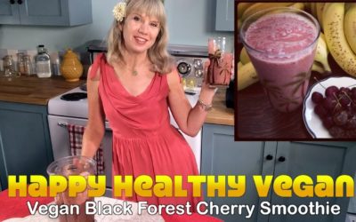 Vegan Black Forest Cherry Smoothie Demo
