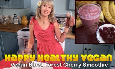 Vegan Black Forest Cherry Smoothie Demo