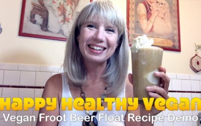 Vegan Froot Beer Float Recipe Demo