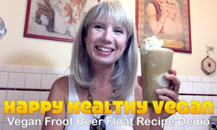 Vegan Froot Beer Float Recipe Demo