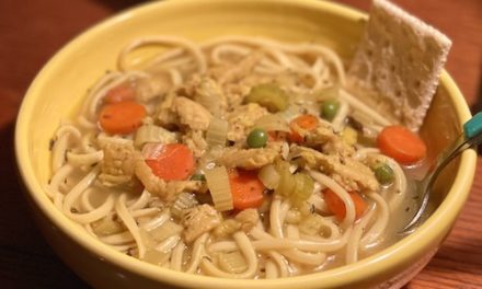 Not Chicken Noodle Soup [Oil Free Vegan Recipe]
