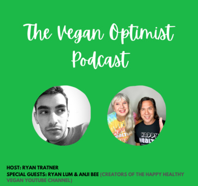 Ryan & Anji on The Vegan Optimist podcast