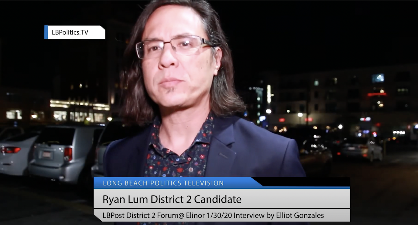 LB Politics TV Interviews Ryan Lum About Campaign