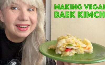 Vegan Baek Kimchi: Easy No-Spice Fermentation