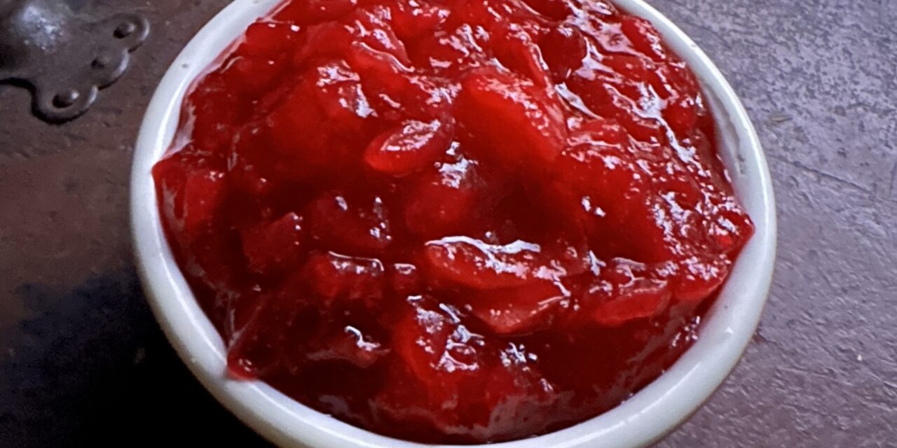 Apple Cranberry Relish Recipe