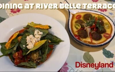 Trying the Plant Based Menu at Riverbelle Terrace in Disneyland