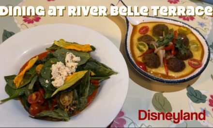 Trying the Plant Based Menu at Riverbelle Terrace in Disneyland
