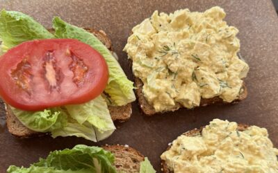 Vegan Tofu “Egg” Salad Sandwiches